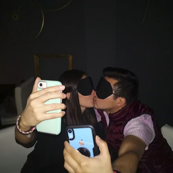 Cena a Ciegas en Pareja a Domicilio